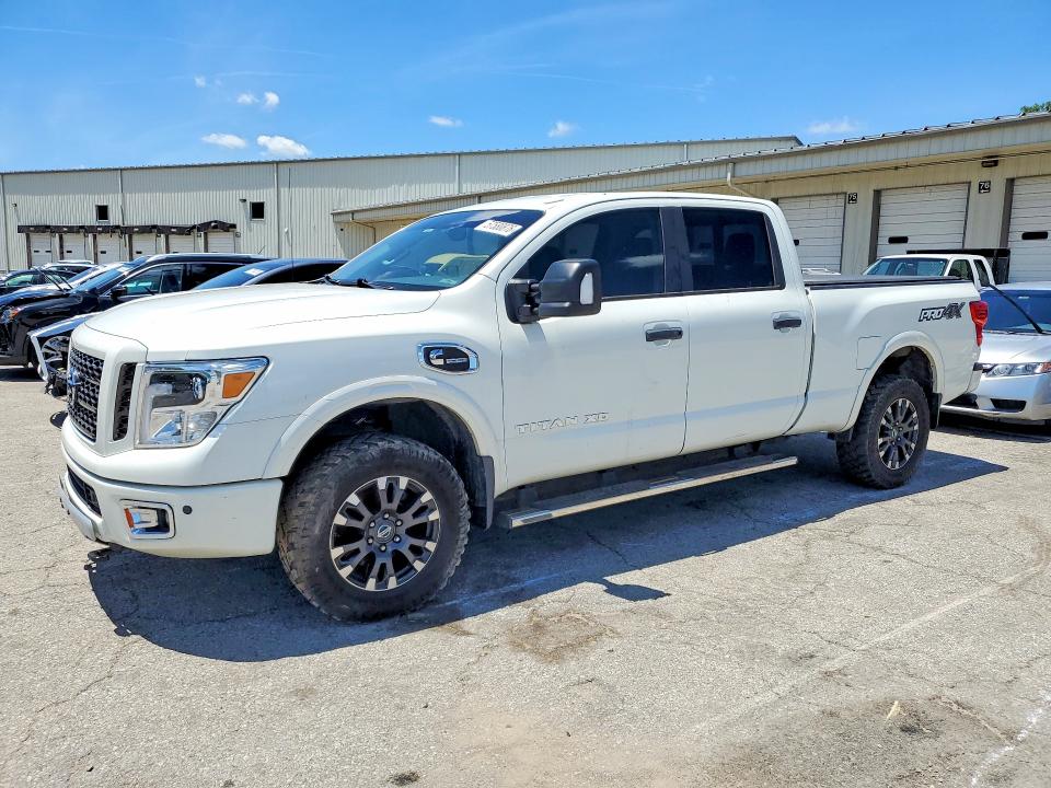 2018 Nissan TITAN VIN 1N6BA1F48JN544656 — COPART salvage auction photo