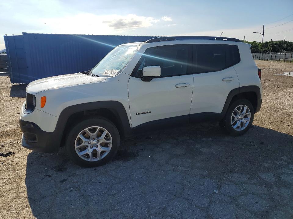 2016 Jeep Renegade VIN ZACCJBBT9GPC57501 COPART salvage auction — REAR END, In - Cert Of Title-Salvage Title, sold $2,550 on 2026-07-31 (photo 1)
