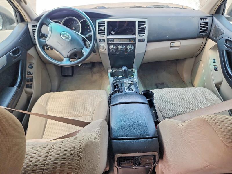 2008 Toyota 4runner VIN JTEBU14R38K021111 COPART salvage auction — FRONT END, Pa - Certificate Of Salvage, sold $1,650 on 2026-07-30 (photo 8)