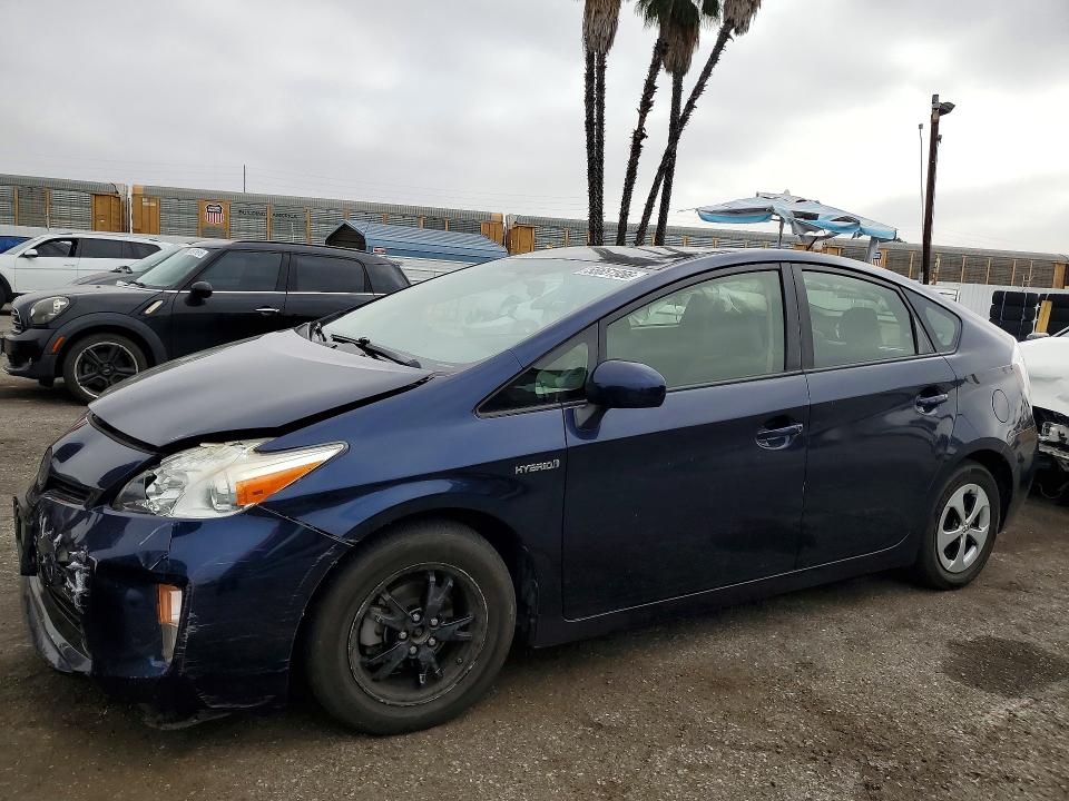 2015 Toyota Prius VIN JTDKN3DU5F0444511 COPART salvage auction — FRONT END, Ca - Salvage Certificate, sold $2,200 on 2026-07-31 (photo 1)