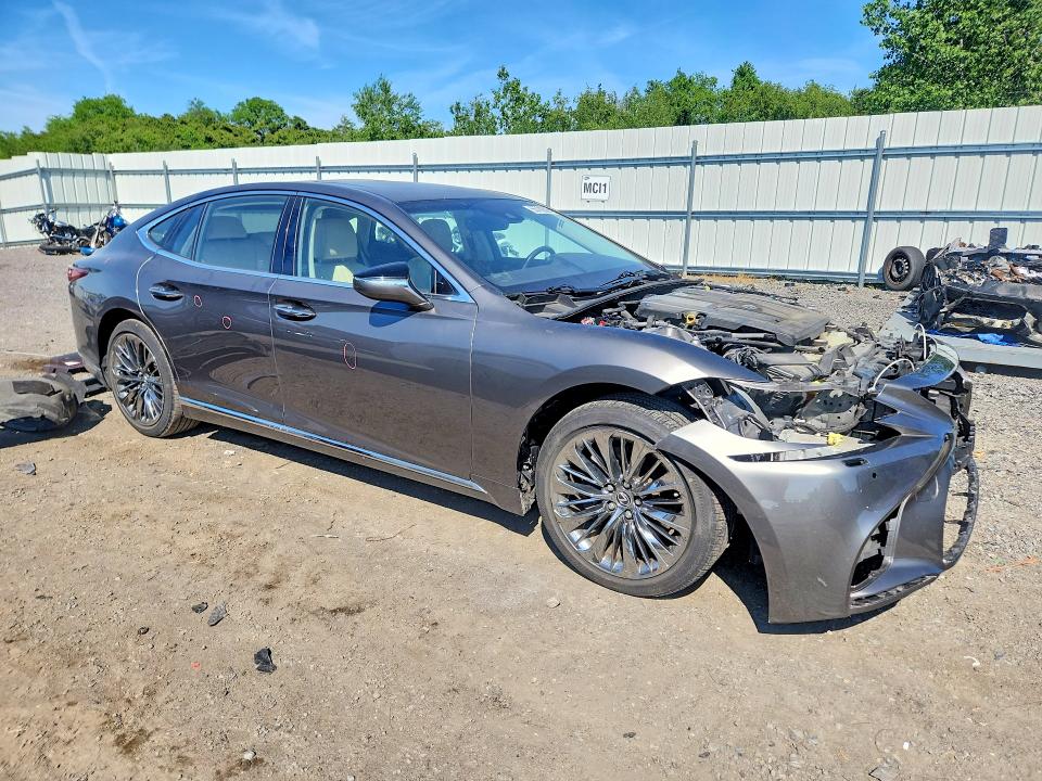 2018 Lexus VIN JTHC51FF9J5005281 COPART salvage auction — FRONT END, Ma - Cert Of Title-Salvage, sold $9,800 on 2026-07-08 (photo 4)
