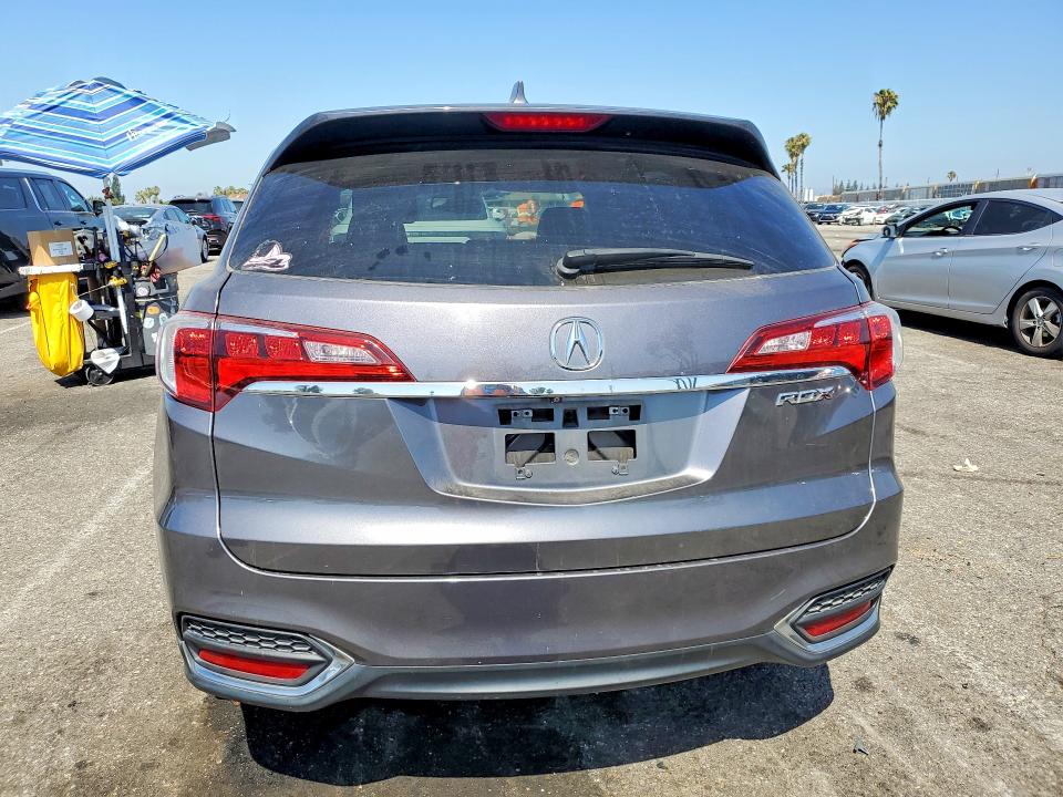 2017 Acura Rdx VIN 5J8TB3H30HL003905 COPART salvage auction — FRONT END, Ca - Salvage Certificate, sold $1,650 on 2026-07-31 (photo 6)