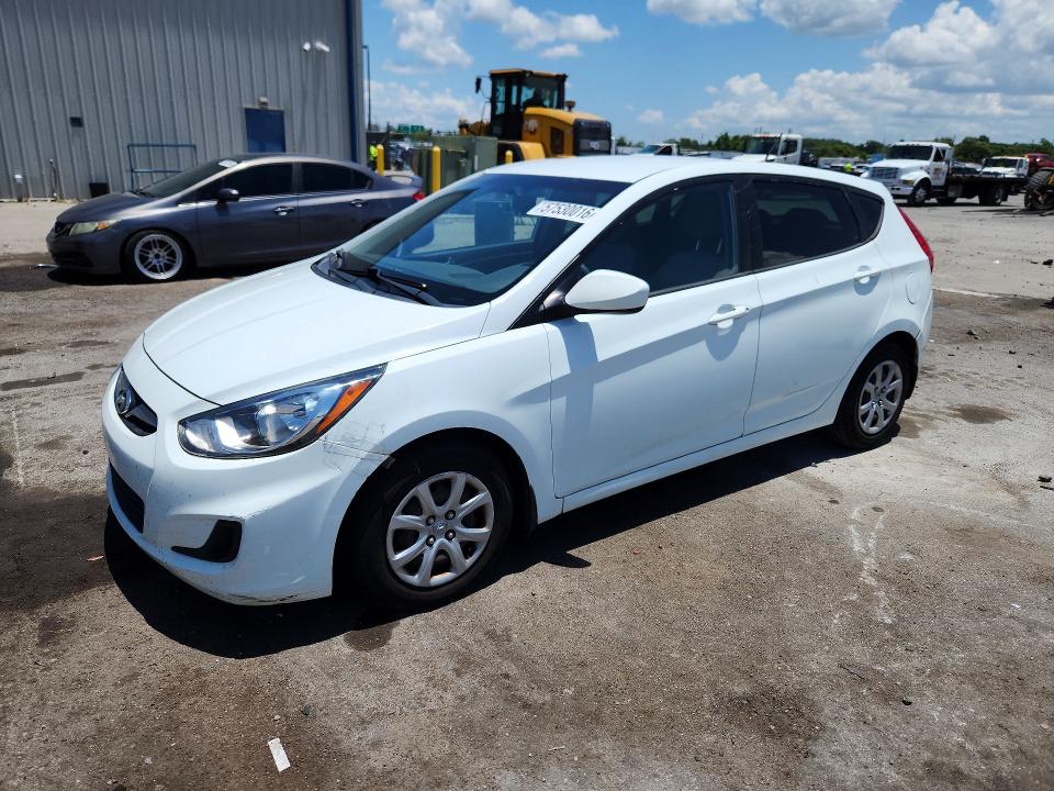 2012 Hyundai Accent VIN KMHCT5AEXCU049288 COPART salvage auction — WATER/FLOOD, Salvage Title, sold $350 on 2026-07-20 (photo 1)