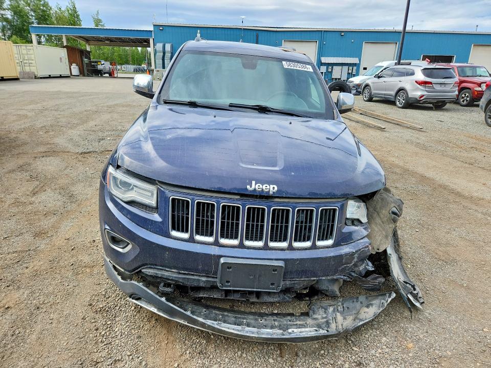 2014 Jeep VIN 1C4RJFBM9EC319975 COPART salvage auction — FRONT END, Ak - Bill Of Sale- Salvage, sold $425 on 2026-08-04 (photo 5)