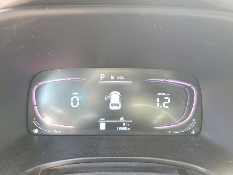 2025 Kia Soul VIN KNDJ23AUXS7925946 COPART salvage auction — HAIL, Ia - Cert Of Title-Salvage Title, sold $3,800 on 2026-07-29 (photo 9)