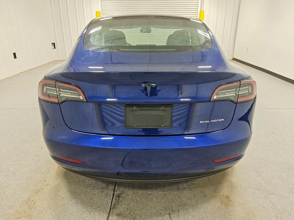 2022 Tesla Model 3 VIN 5YJ3E1EB4NF272042 COPART salvage auction — MINOR DENT/SCRATCHES, Ut - Certificate Of Title, sold $19,400 on 2026-07-07 (photo 6)