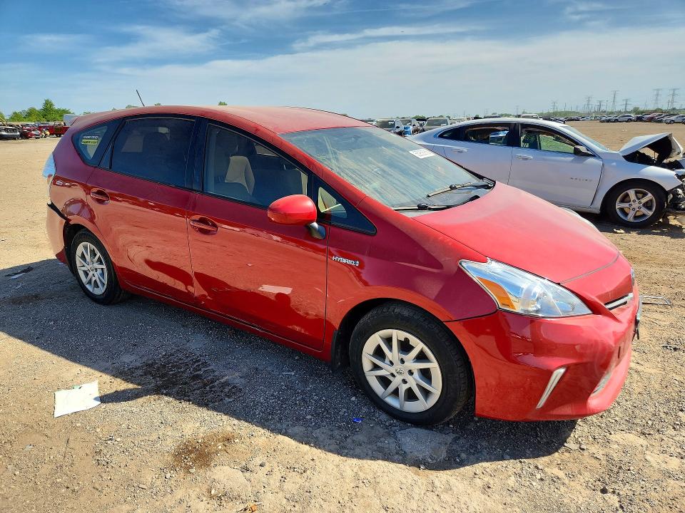2013 Toyota Prius VIN JTDZN3EU7D3232301 COPART salvage auction — REAR END, Il - Salvage Certificate, sold $1,450 on 2026-07-09 (photo 4)