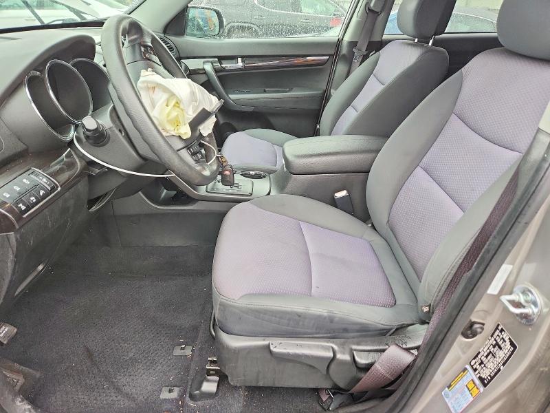 2012 Kia VIN 5XYKTCA60CG288248 COPART salvage auction — FRONT END, Pa - Certificate Of Salvage, sold $850 on 2026-07-10 (photo 7)