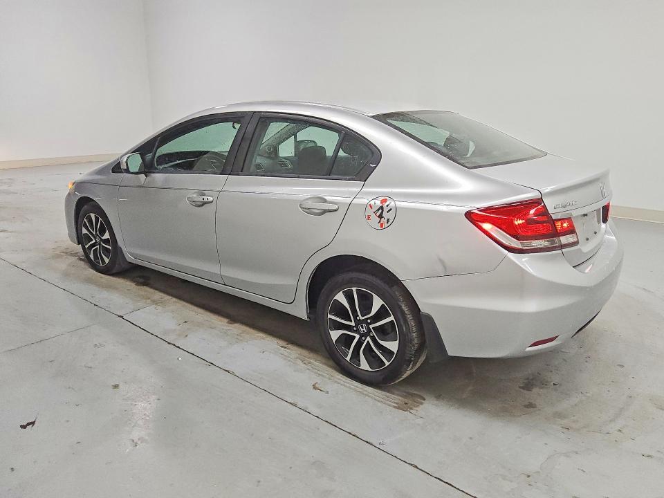 2015 Honda Civic VIN 19XFB2F83FE206586 COPART salvage auction — FRONT END, Wv - Certificate Of Title, sold $3,300 on 2026-07-07 (photo 2)