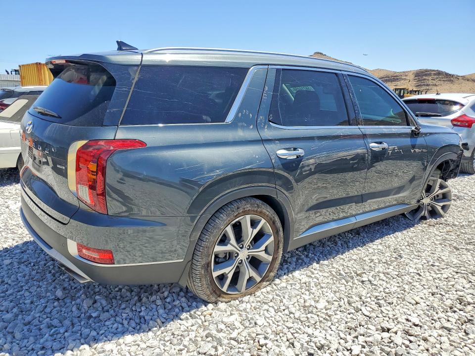 2022 Hyundai Palisade VIN KM8R4DHE8NU456388 COPART salvage auction — UNDERCARRIAGE, NV - SALVAGE TITLE, sold $6,500 on 2026-07-27 (photo 3)