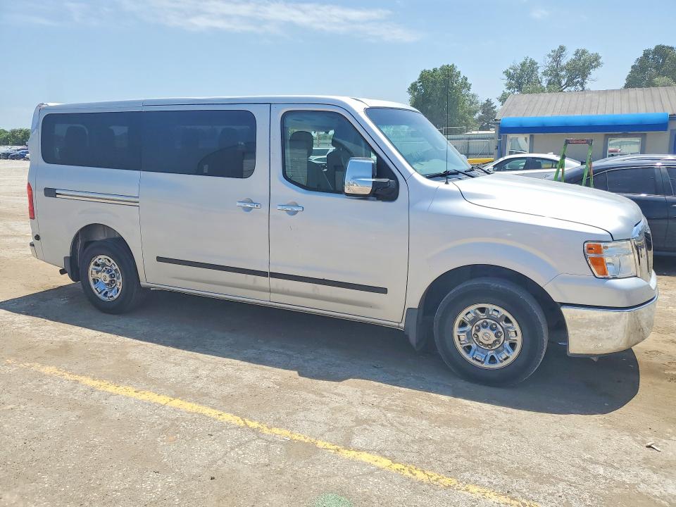 2017 Nissan Nv VIN 5BZBF0AA8HN853372 COPART salvage auction — ROOF, Ks - Cert Of Title-Salvage, sold $9,200 on 2026-07-15 (photo 4)