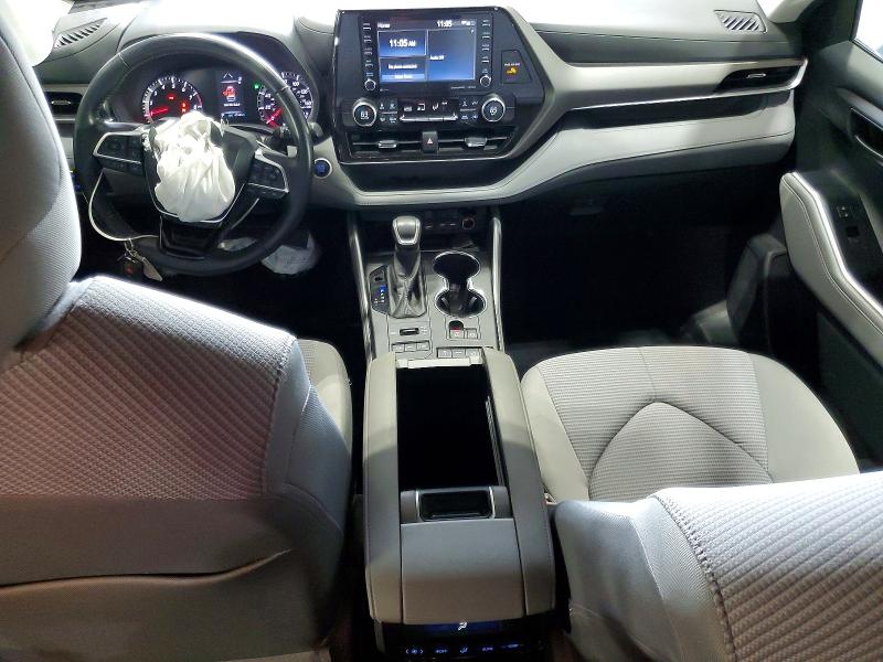 2021 Toyota VIN 5TDBZRBH1MS072799 COPART salvage auction — FRONT END, Ny - Mv-907A Salvage Certificate, sold $5,300 on 2026-07-22 (photo 8)