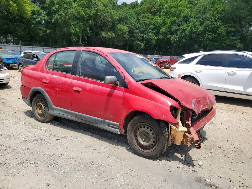 2000 Toyota Echo VIN JTDBT1233Y0080208 COPART salvage auction — FRONT END, Ga - Cert Of Title-Salvage, sold $275 on 2026-07-28 (photo 4)