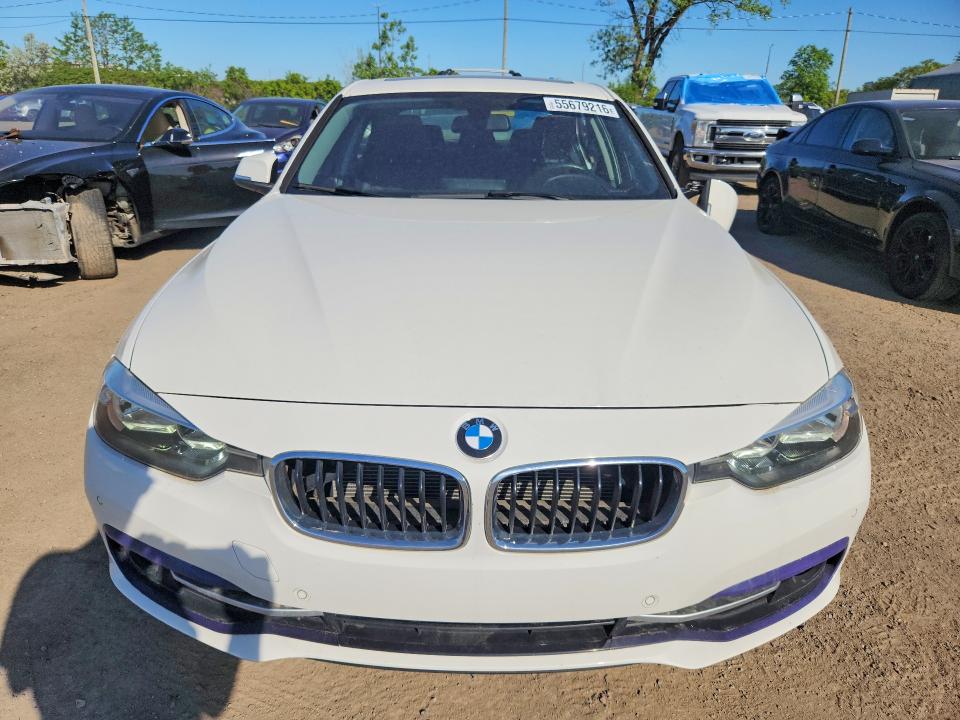 2016 BMW 3er VIN WBA8A3C53GK689729 COPART salvage auction — SIDE, Qc - Gravement Accidente, sold $2,850 on 2026-07-07 (photo 5)