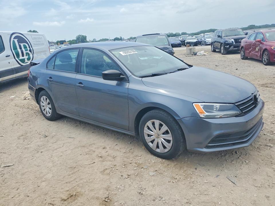 2015 Volkswagen Jetta VIN 3VW2K7AJ3FM316692 COPART salvage auction — REAR END, Oh - Dealer Only Clean Title, sold $525 on 2026-07-09 (photo 4)