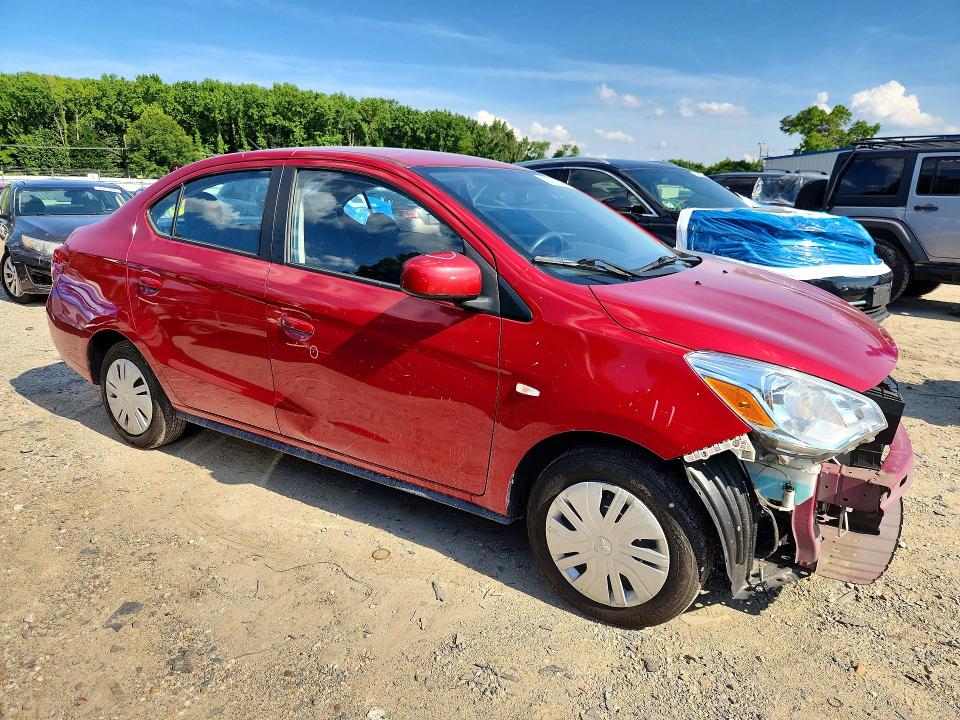2020 Mitsubishi VIN ML32F3FJXLHF08089 COPART salvage auction — STRIPPED, Va - Certificate Of Title, sold $1,850 on 2026-07-07 (photo 4)