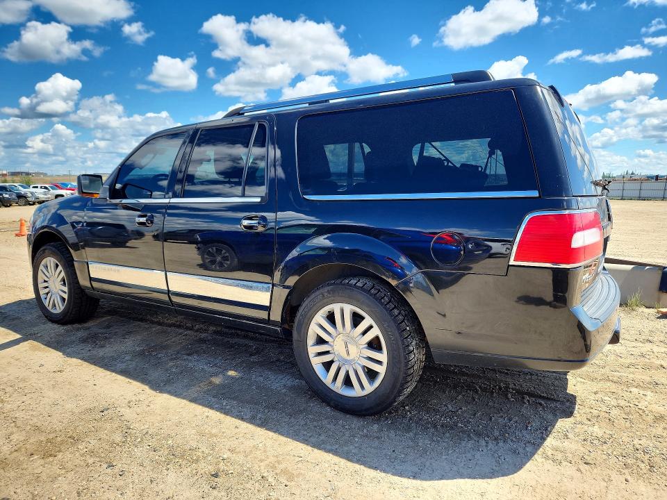 2012 Lincoln Navigator VIN 5LMJJ3J53CEL05733 COPART salvage auction — SIDE, Ab - Bos - Salvage, sold $700 on 2026-07-02 (photo 2)