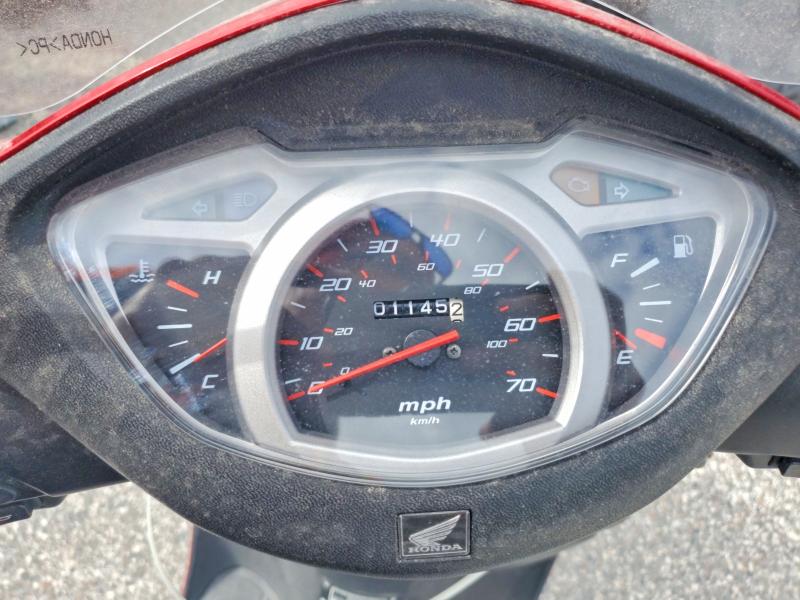 2010 Honda Elite VIN LWBJF1906A1002025 COPART salvage auction — NORMAL WEAR, Fl - Certificate Of Title, sold $325 on 2026-07-14 (photo 7)
