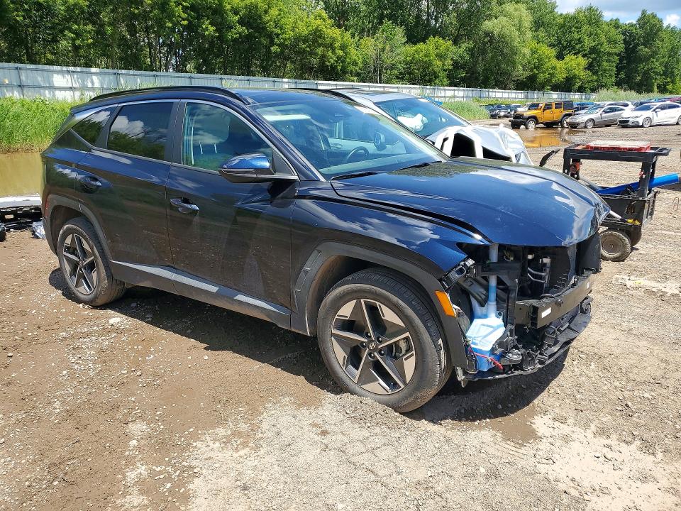 2025 Hyundai Tucson VIN KM8JCDD13SU330941 COPART salvage auction — FRONT END, Mi - Certificate Of Title, sold $3,800 on 2026-07-29 (photo 4)