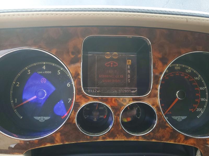 2004 Bentley Continental VIN SCBCR63WX4C022293 COPART salvage auction — MINOR DENT/SCRATCHES, Mi - Certificate Of Title, sold $4,750 on 2026-07-29 (photo 9)