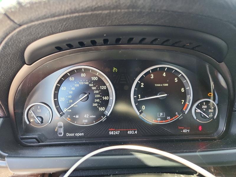 2013 BMW 6er VIN WBAYM1C5XDDZ02431 COPART salvage auction — FRONT END, Ut - Salvage Certificate, sold $3,850 on 2026-07-10 (photo 9)