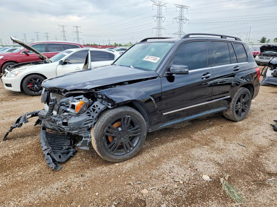 2014 Mercedes-benz Glk-klasse VIN WDCGG8JB3EG318339 COPART salvage auction — FRONT END, Il - Salvage Certificate, sold $1,700 on 2026-07-30 (photo 1)