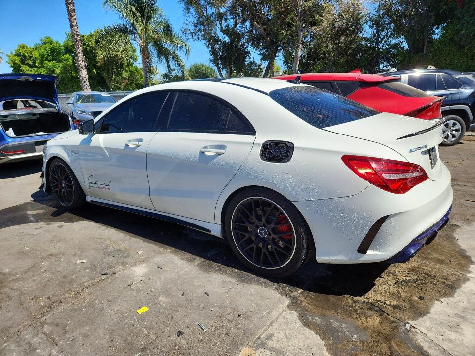 2018 Mercedes-benz Cla-klasse amg VIN WDDSJ5CB6JN550197 COPART salvage auction — UNDERCARRIAGE, Ca - Certificate Of Title, sold $7,500 on 2026-07-28 (photo 2)