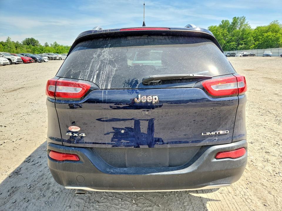 2014 Jeep Cherokee VIN 1C4PJMDB2EW180357 COPART salvage auction — FRONT END, Ma - Cert Of Title-Reconstrctd Coll, sold $1,450 on 2026-07-18 (photo 6)
