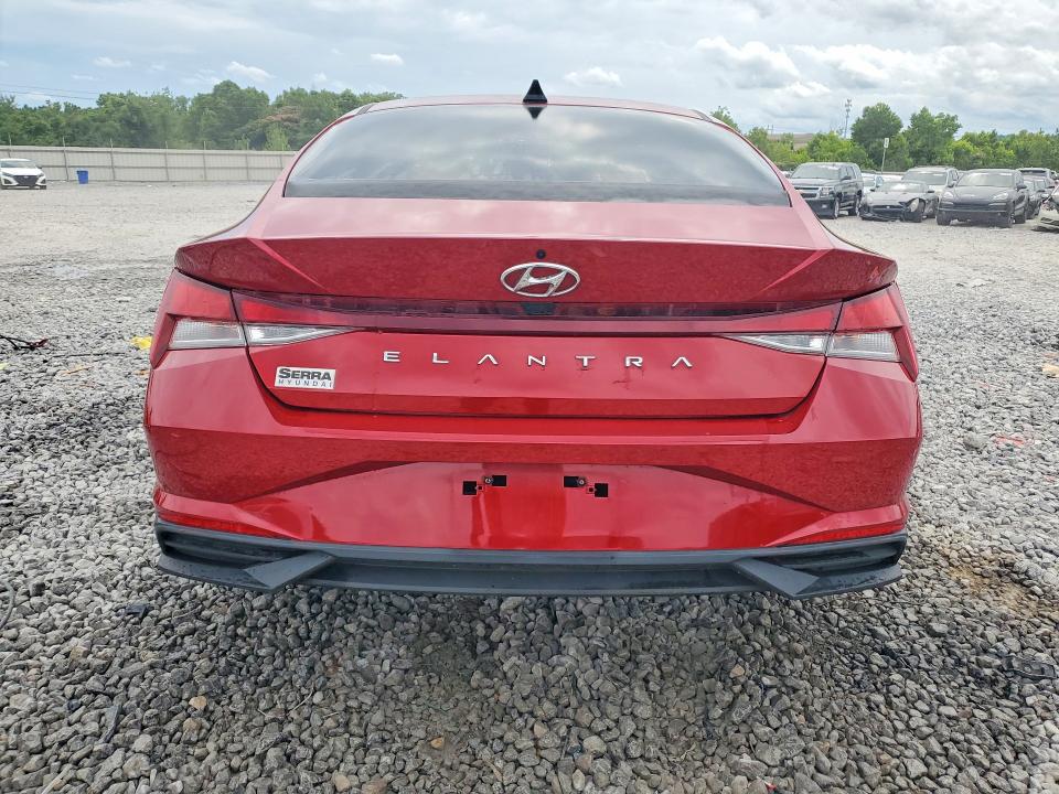 2021 Hyundai Elantra VIN KMHLS4AG8MU211709 COPART salvage auction — FRONT END, Al - Cert Of Title-Salvage Title, sold $250 on 2026-07-28 (photo 6)