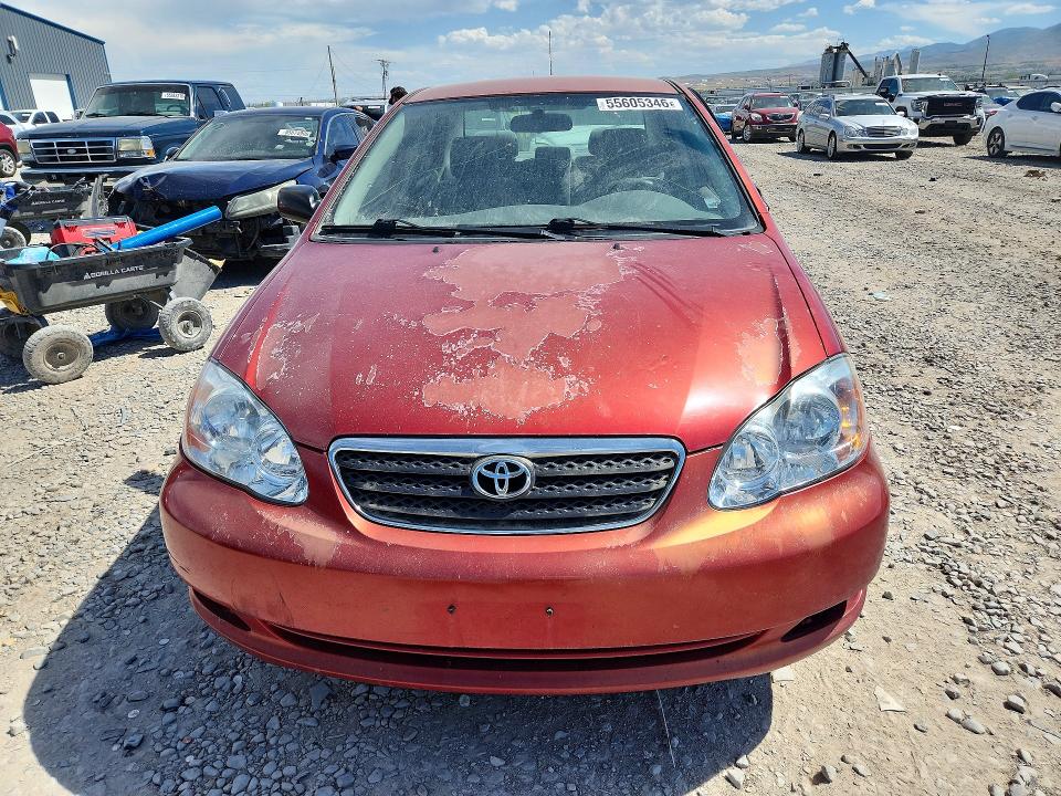 2005 Toyota Corolla VIN 1NXBR32E55Z536771 COPART salvage auction — SIDE, Ut - Salvage Certificate, sold $500 on 2026-07-10 (photo 5)
