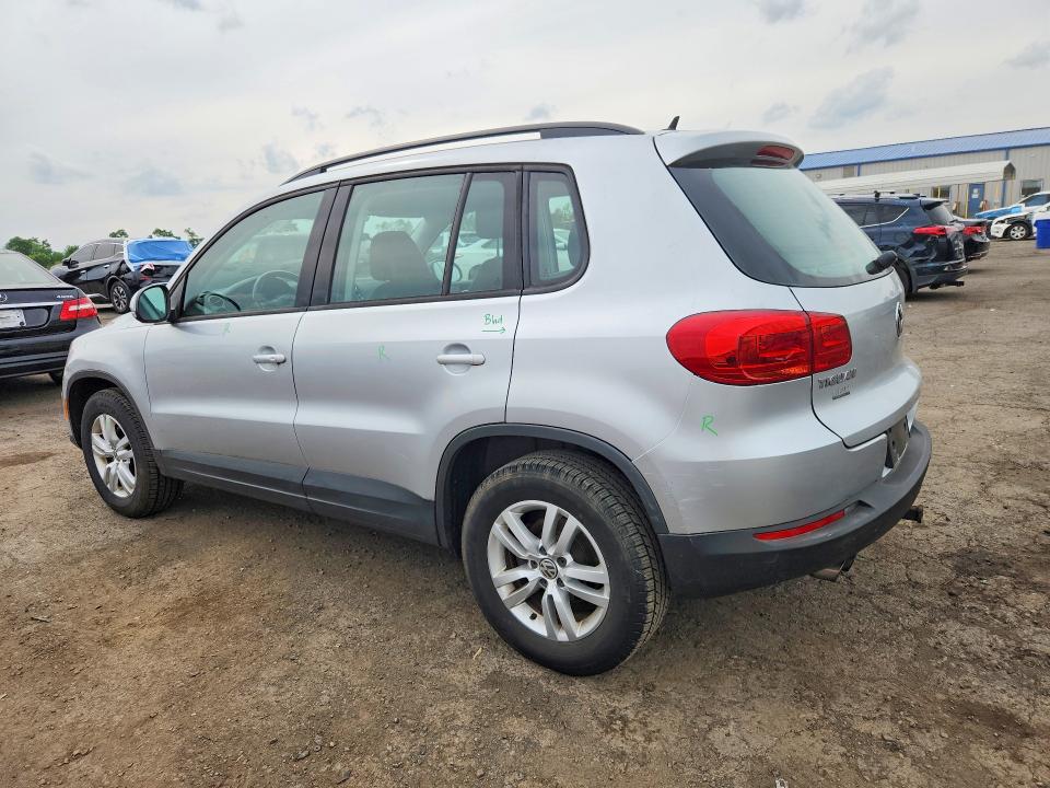2016 Volkswagen Tiguan VIN WVGBV7AX6GW003647 COPART salvage auction — SIDE, Pa - Certificate Of Salvage, sold $2,750 on 2026-07-02 (photo 2)