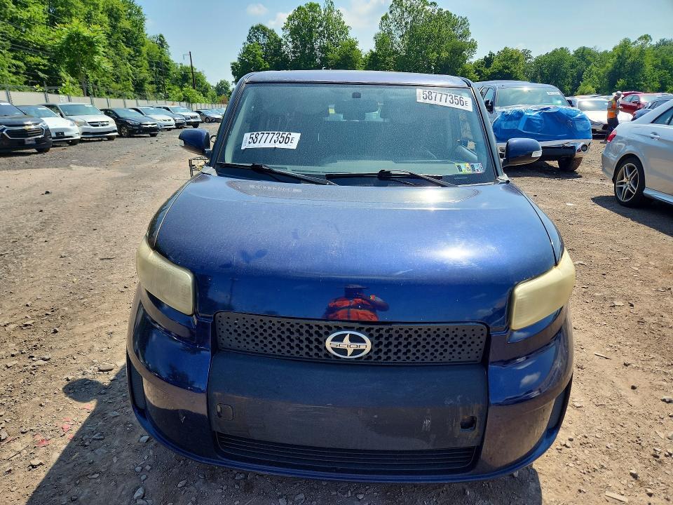 2008 Toyota Scion VIN JTLKE50E281040108 COPART salvage auction — ALL OVER, Pa - Cert Of Salv-R=Reconstructed, sold $400 on 2026-07-06 (photo 5)