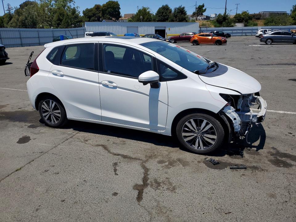 2016 Honda Fit VIN JHMGK5H71GX037100 COPART salvage auction — FRONT END, Ca - Salvage Certificate, sold $5,500 on 2026-07-17 (photo 4)