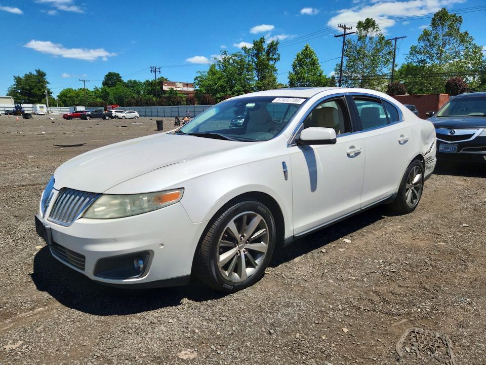 2011 Lincoln Mks VIN 1LNHL9FT8BG606684 COPART salvage auction — REAR END, CT - CERT OF TITLE-SALVAGE, sold $475 on 2026-10-02 (photo 1)