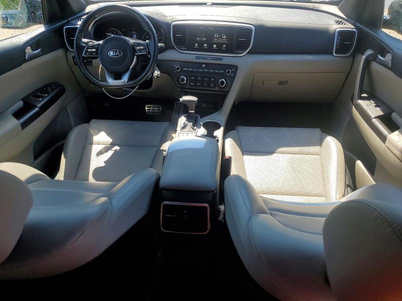 2022 Kia Sportage VIN KNDP63AC3N7988980 COPART salvage auction — ROOF, Sc - Cert Of Title-Salvage, sold $5,400 on 2026-07-13 (photo 8)