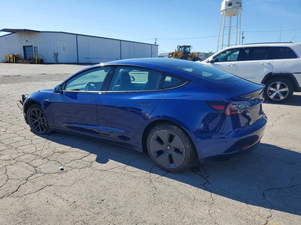 2021 Tesla Model 3 VIN 5YJ3E1EA5MF060532 COPART salvage auction — FRONT END, VA - CERT OF TITLE - SALVAGE, sold $6,700 on 2026-07-29 (photo 2)