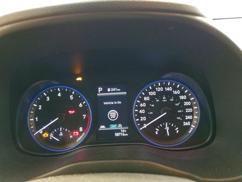2023 Hyundai Kona VIN KM8K2CAB6PU945070 COPART salvage auction — FRONT END, Ab - Bos - Salvage, sold $5,000 on 2026-07-23 (photo 9)