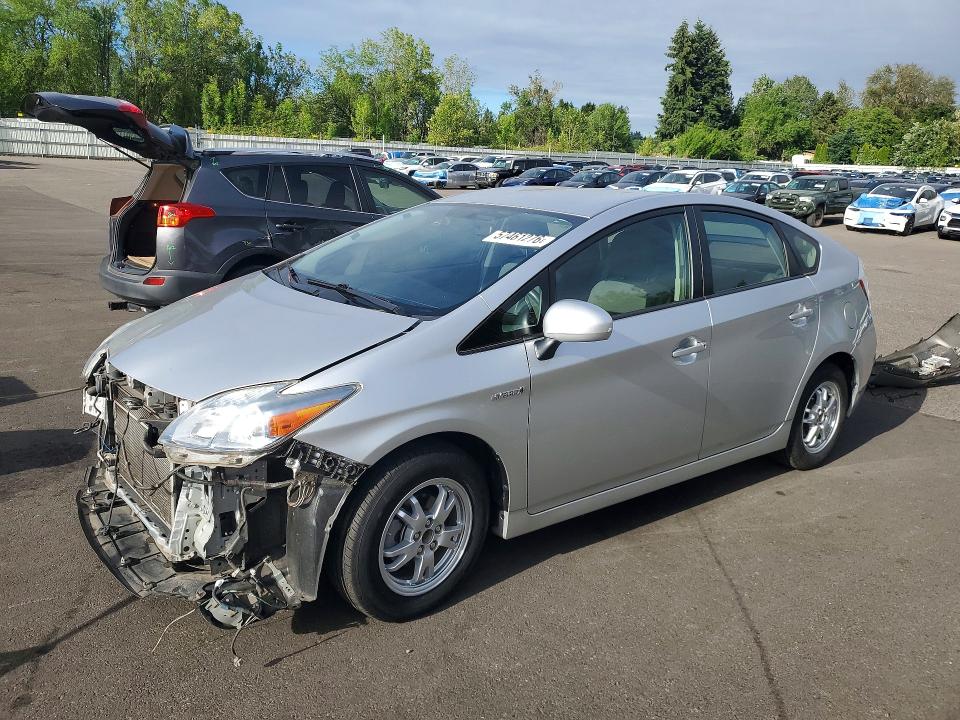 2011 Toyota Prius VIN JTDKN3DU0B5316769 COPART salvage auction — FRONT END, OR - SALVAGE TITLE CERTIFICATE, sold $1,050 on 2026-07-29 (photo 1)