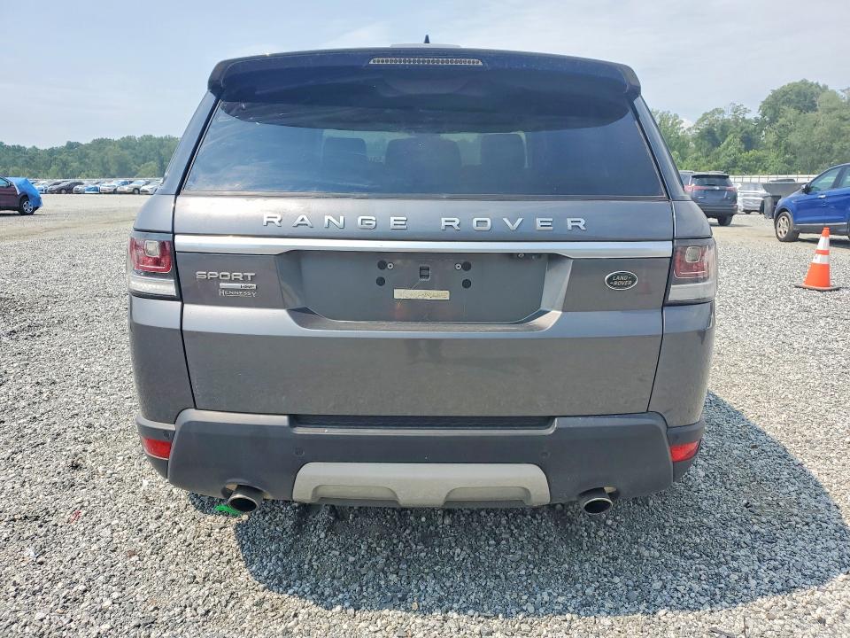 2017 Land rover RANGE ROVER VIN SALWR2FV5HA177169 COPART salvage auction — MINOR DENT/SCRATCHES, Salvage Title, sold $7,300 on 2026-07-15 (photo 6)