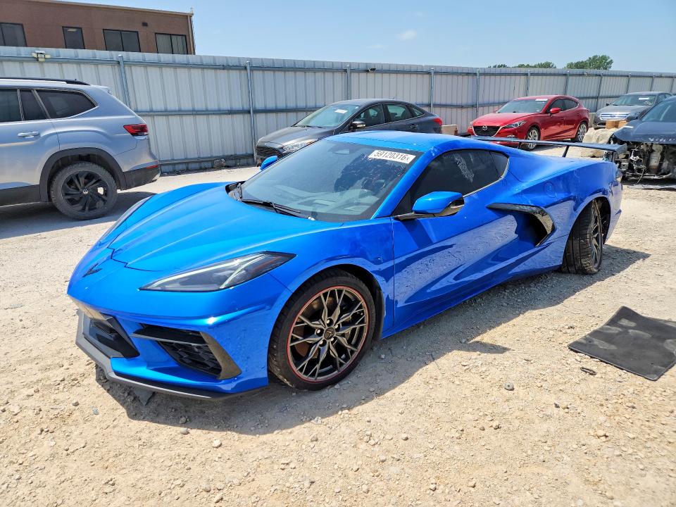 2024 Chevrolet Corvette VIN 1G1YB2D46R5117435 — COPART salvage auction photo