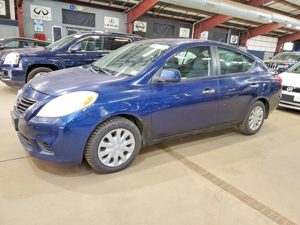 2012 Nissan Versa VIN 3N1CN7AP7CL815289 COPART salvage auction — REAR END, Vt - Certificate Of Title (P), sold $900 on 2026-07-23 (photo 1)