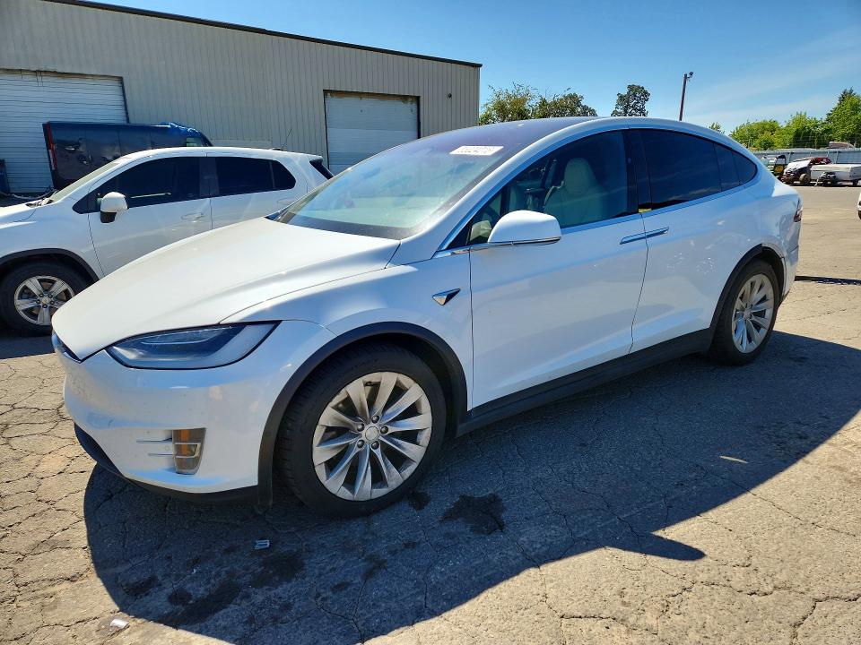 2021 Tesla VIN 5YJXCBE2XMF321630 COPART salvage auction — REAR END, Or - Salvage Title Certificate, sold $18,600 on 2026-07-20 (photo 1)