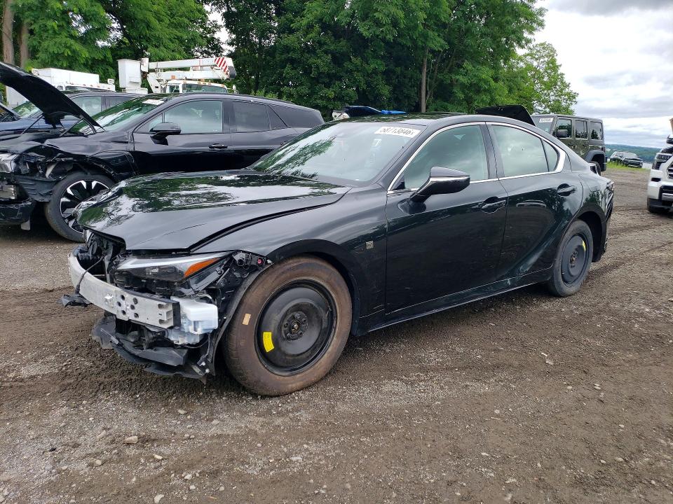 2025 Lexus Is VIN JTHBZ1E25S5038469 COPART salvage auction — FRONT END, Nj - Cert Of Title-Salvage, sold $19,800 on 2026-07-28 (photo 1)
