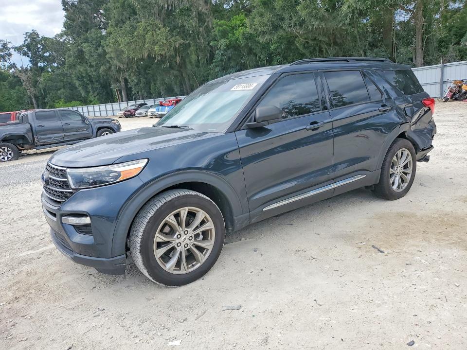 2022 Ford Explorer VIN 1FMSK7DH1NGA37399 — COPART salvage auction photo
