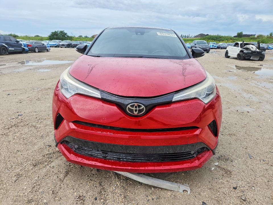 2018 Toyota C-hr VIN NMTKHMBX3JR015897 COPART salvage auction — FRONT END, IN - CERTIFICATE OF TITLE, sold $275 on 2026-07-23 (photo 5)