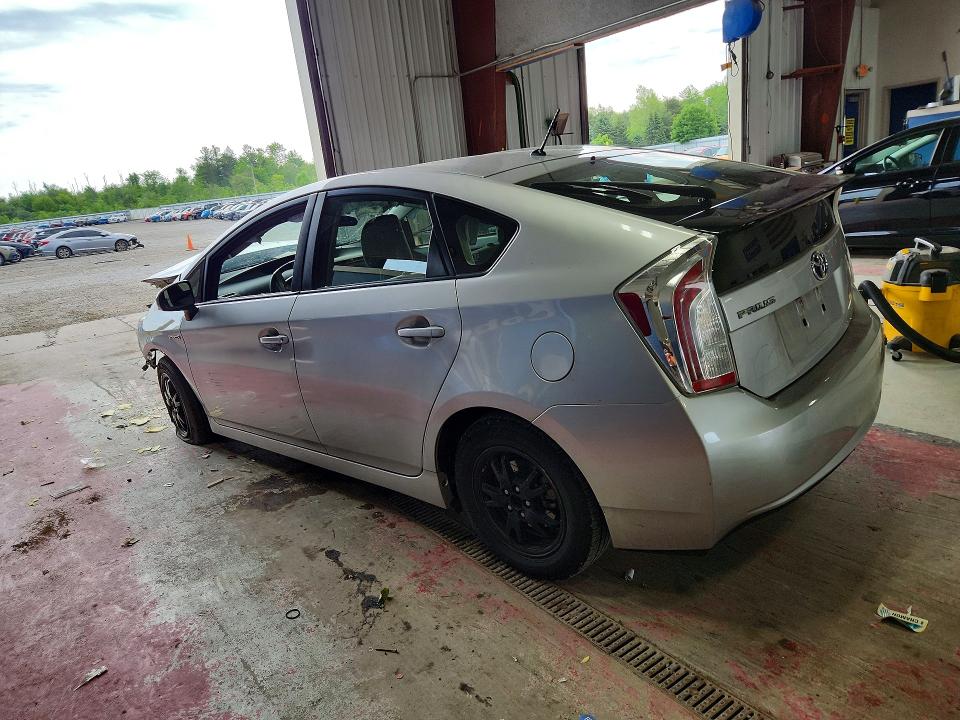 2014 Toyota Prius VIN JTDKN3DU1E0379381 COPART salvage auction — FRONT END, Ny - Mv-907A Salvage Certificate, sold $750 on 2026-07-13 (photo 2)