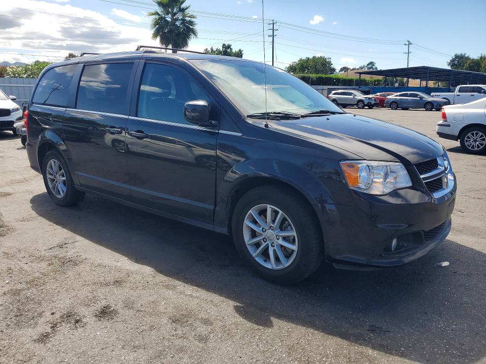 2019 Dodge Caravan VIN 2C4RDGCG4KR694486 COPART salvage auction — REAR END, Ca - Salvage Certificate, sold $1,400 on 2026-07-09 (photo 4)