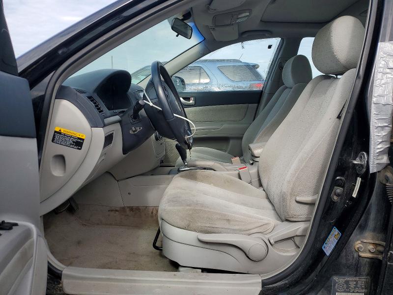 2007 Hyundai Sonata VIN 5NPET46C67H295978 COPART salvage auction — MECHANICAL, ON - PERMIT NO BRAND - UNFIT, sold $250 on 2026-07-02 (photo 7)