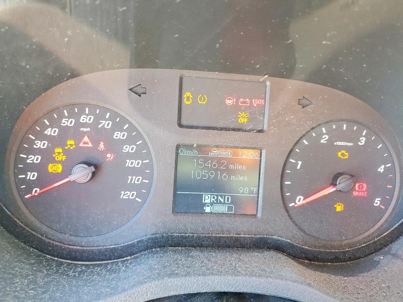 2019 Mercedes-benz Sprinter 2500 VIN WD4PF1CDXKP121362 COPART salvage auction — ALL OVER, Ga - Certificate Of Title, sold $9,200 on 2026-07-29 (photo 9)