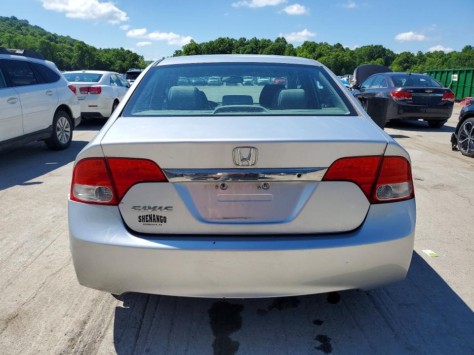 2011 Honda Civic VIN 2HGFA1F53BH521794 COPART salvage auction — FRONT END, Pa - Certificate Of Salvage, sold $1,100 on 2026-07-02 (photo 6)